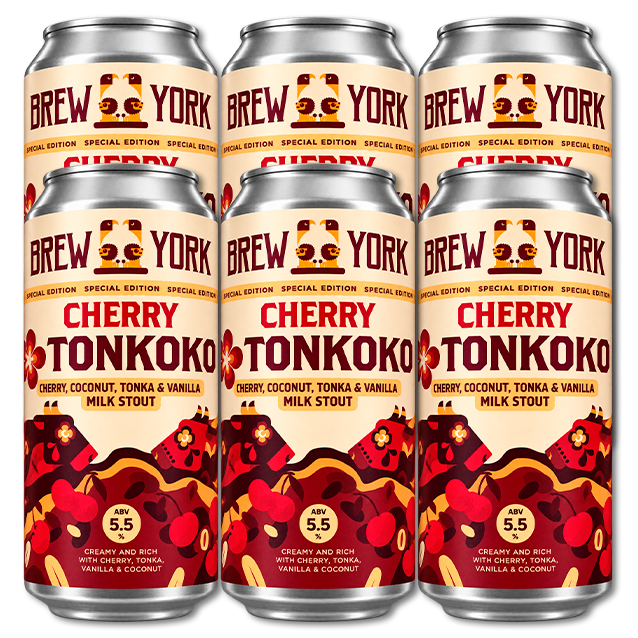 Brew York - Cherry Tonkoko - 5,5% Milk Stout