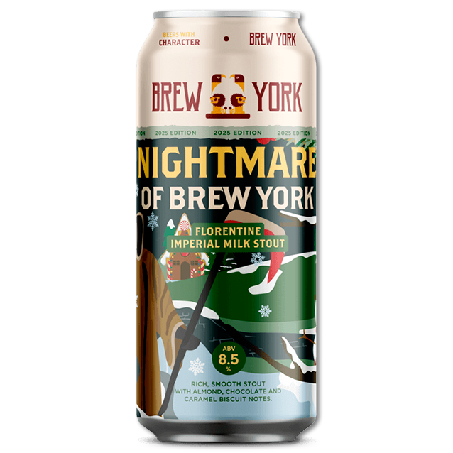 Brew York - Nightmare Of Brew York - 8,5% Imperial Milk Stout