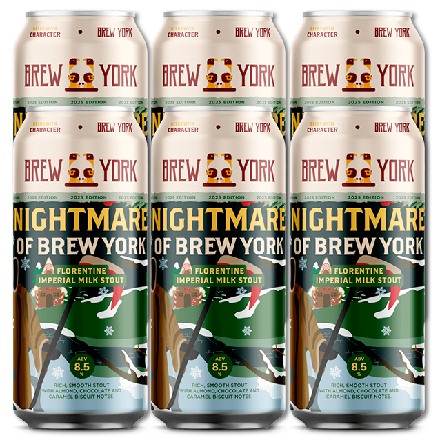 Brew York - Nightmare Of Brew York - 8,5% Imperial Milk Stout
