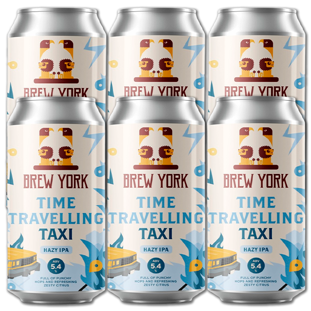 Brew York - Time Travelling Taxi - 5,4% Hazy IPA