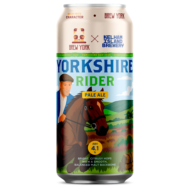 Brew York x Kelham Island - Yorkshire Rider - 4,1% American Pale Ale