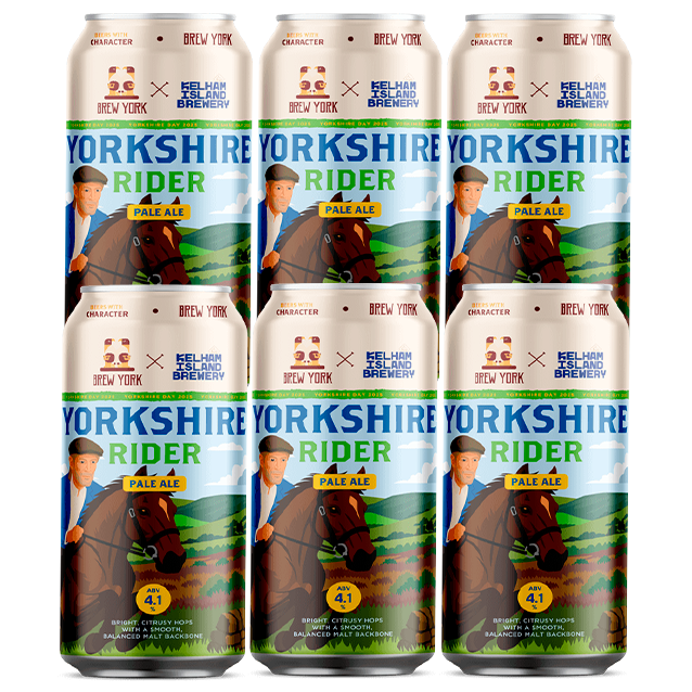 Brew York x Kelham Island - Yorkshire Rider - 4,1% American Pale Ale