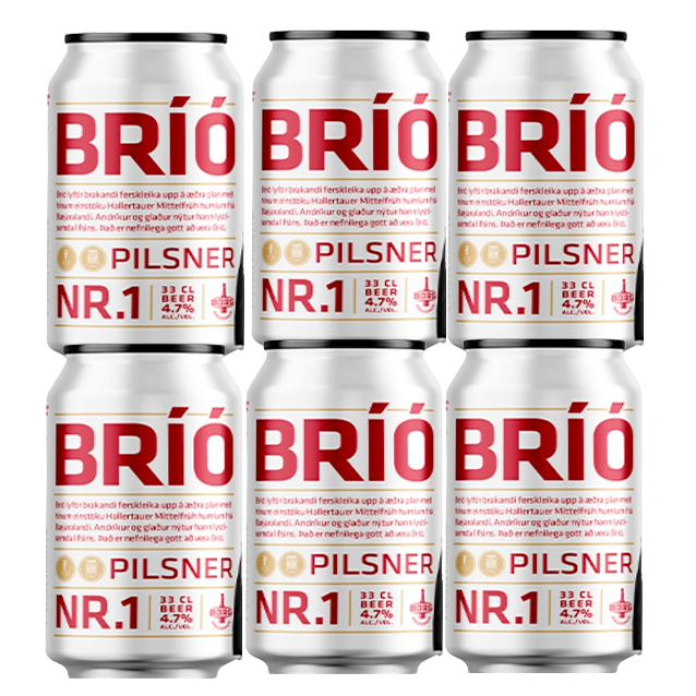 Borg Brugghus - Brio Nr. 1 - 4,7% German Pilsner