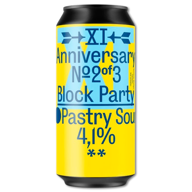Browar Stu Mostów x White Dog - Block Party - 4,1% Pastry Sour