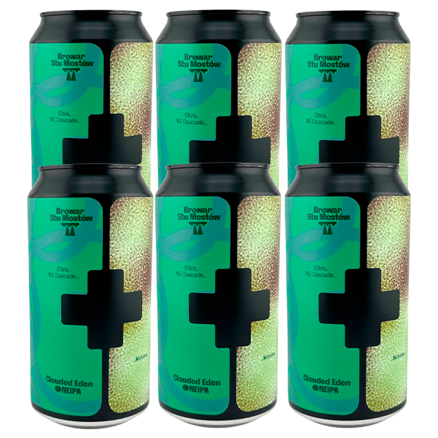 Browar Stu Mostow - Clouded Eden - 6,2% New England IPA