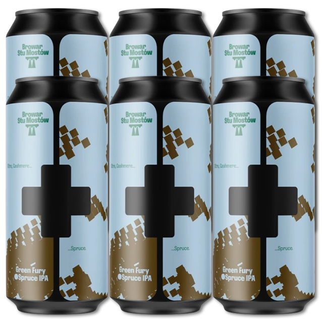 Browar Stu Mostow - Green Fury - 6,2% New England IPA