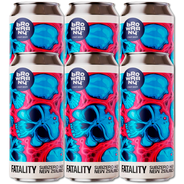 Browarny - Fatality - NZ Hazy Double IPA (6-Pack)