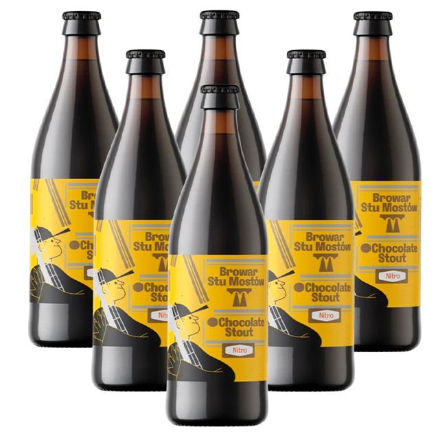 Browar Stu Mostow - Chocolate Stout Nitro - 5,7% Nitro Milk Stout