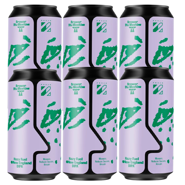 Browar Stu Mostow x Prizm - Hazy Fuel - 7,5% Double IPA