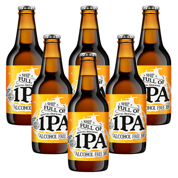 Brutal Brewing - A Ship Full Of IPA 0,0 % - Alkoholfri IPA (6-Pack)