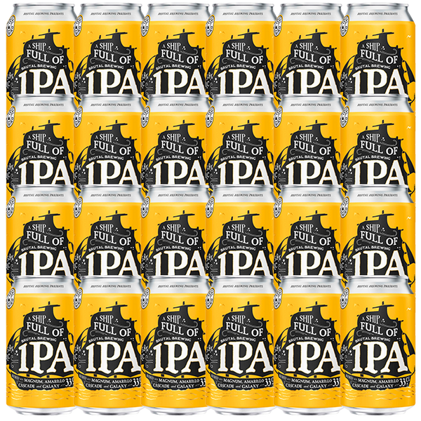 Brutal Brewing - A Ship Full Of IPA - American IPA (24 stk)