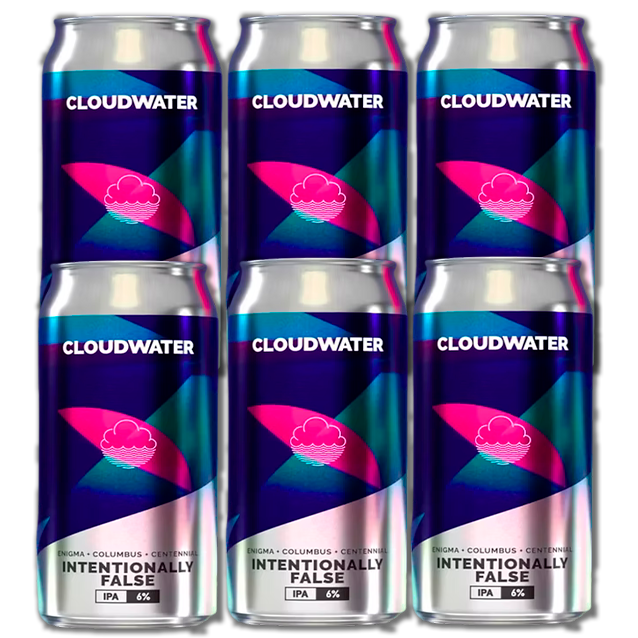 Cloudwater - Intentionally False - 6% New England IPA