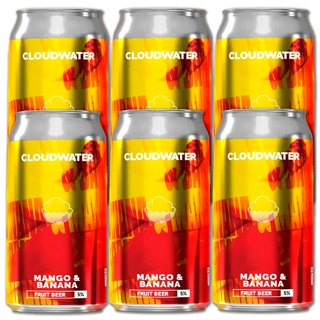 Cloudwater - Mango & Banana - 5% Fruited Wheat Beer