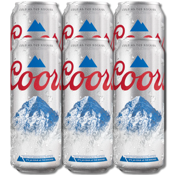 Coors - American Lager (6-Pack)