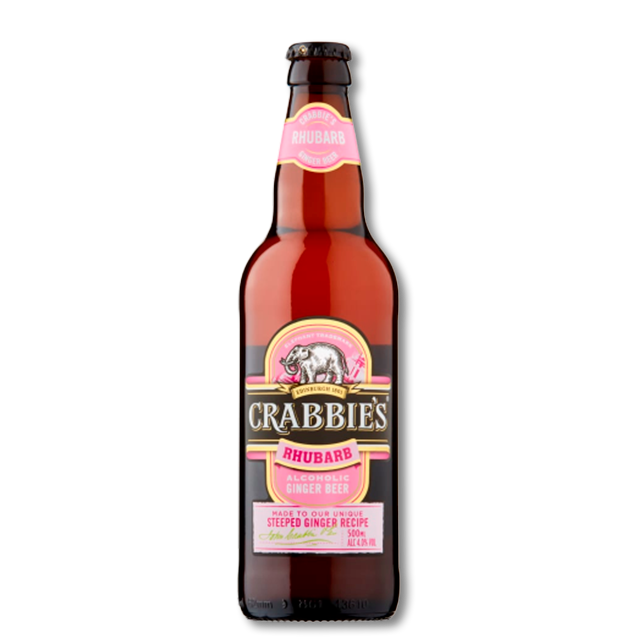 Crabbie's - Rhubarb Ginger Beer - Hard Ginger Beer