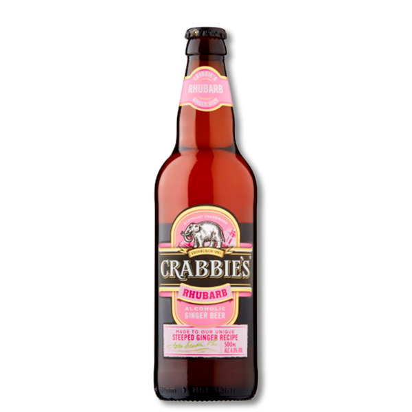 Crabbie's - Rhubarb Ginger Beer - Hard Ginger Beer