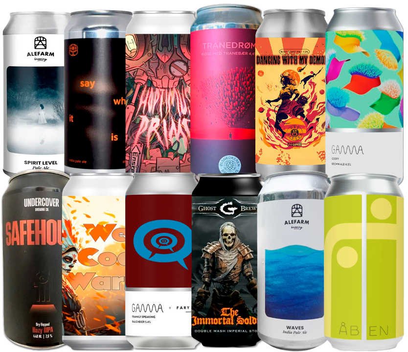 Danish Craft Smagekasse (12 stk.) (Gns. 36,5 kr. pr. øl)