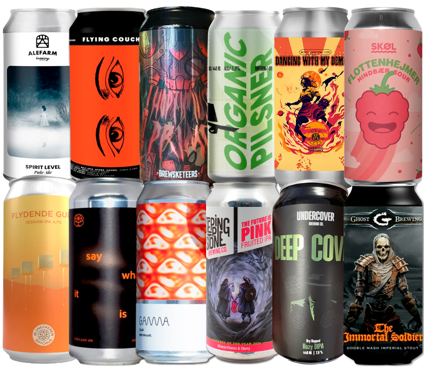 Danish Craft Smagekasse (12 stk.) (Gns. 36,5 kr. pr. øl)