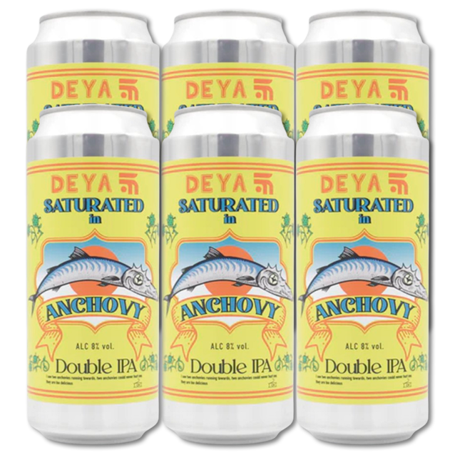DEYA x Fast Fashion - Saturated In Anchovy - 8% Double IPA