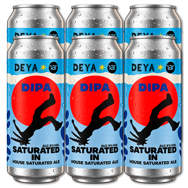 DEYA x RaR - Saturated In House Saturated Ale - 8% Double IPA