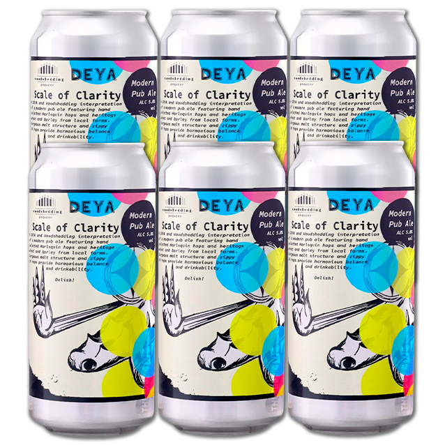 DEYA x Woodshedding - Scale Of Clarity - 5% English Pale Ale