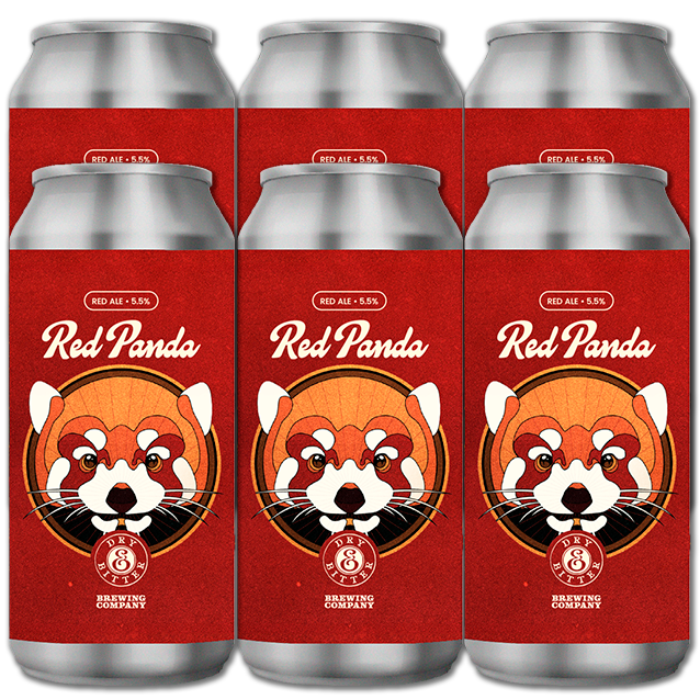 Dry & Bitter - Red Panda - 5,5% Red Ale