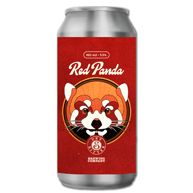 Dry & Bitter - Red Panda - 5,5% Red Ale