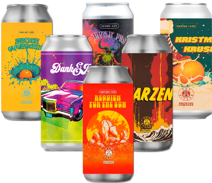 Dry & Bitter Smagekasse (6 stk.)(Gns. 37,5 kr. pr. øl)