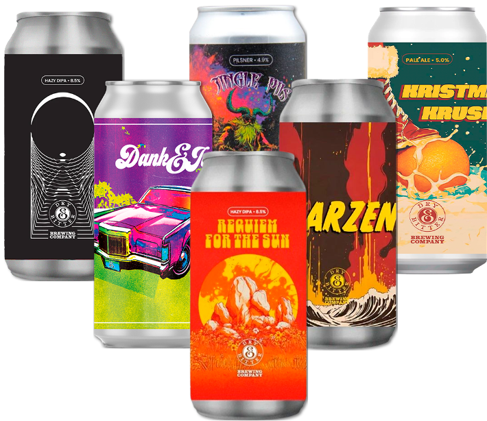 Dry & Bitter Smagekasse (6 stk.)(Gns. 37,5 kr. pr. øl)