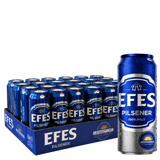 Efes Pilsner - 5% Pilsner (24 stk.)