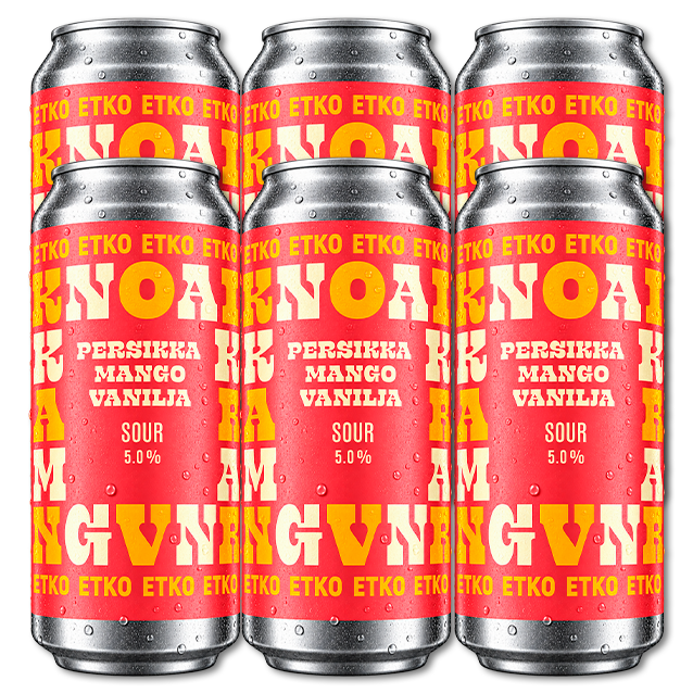 ETKO - Persikka Mango Vanilja Sour - 5% Fruited Sour