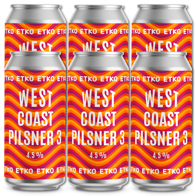 ETKO - West Coast Pilsner 3 - 4,5% West Coast Pilsner