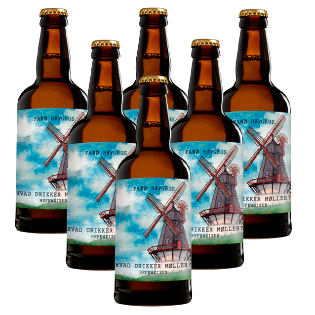 Fanø Bryghus - Hvad Drikker Møller? - 4,4% Hefeweizen