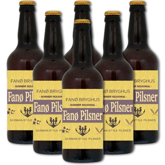 Fanø Bryghus - Fanø Pilsner  - 4,4% Tysk Pilsner