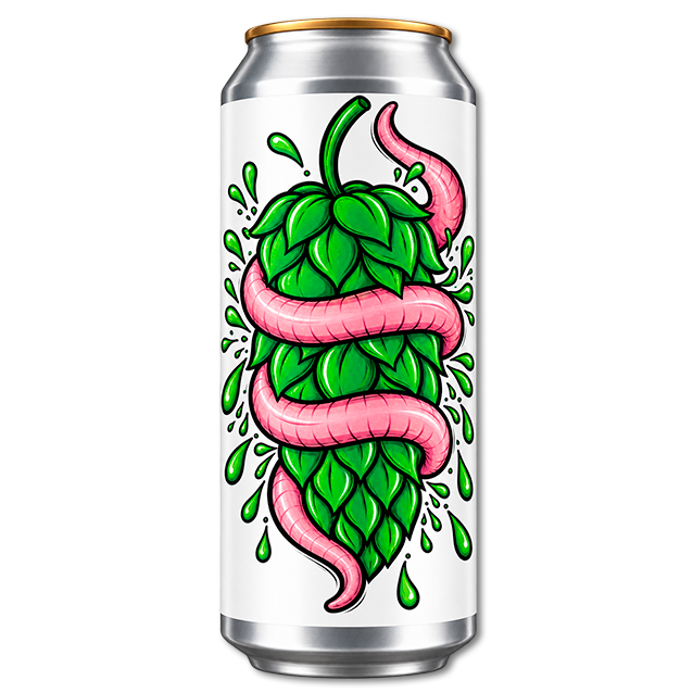 Fermenterarna - Worm Juice - 8,5% Double IPA