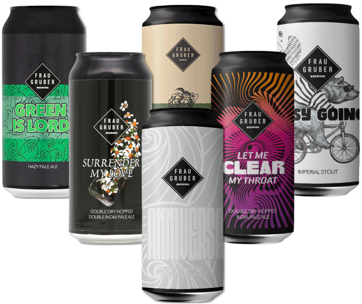 FrauGruber Smagekasse (6 stk.)(Gns. 49 kr. pr. øl)