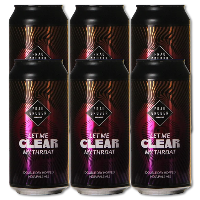FrauGruber - Let Me Clear My Throat - 6,6% New England IPA