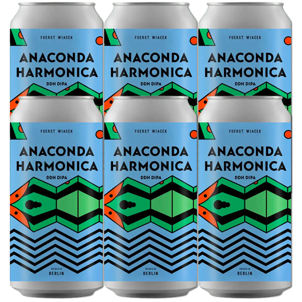 Fuerst Wiacek - Anaconda Harmonica - Double IPA (6-Pack)