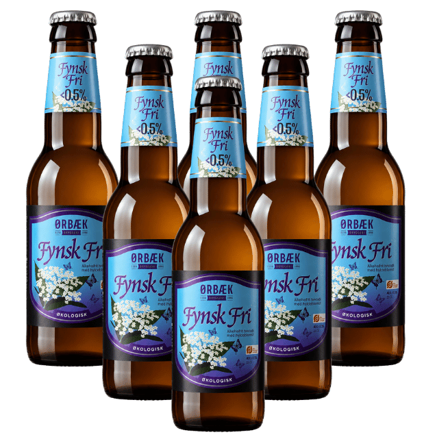 Ørbæk - Fynsk Fri - 0,5% Alkoholfri Hvedeøl