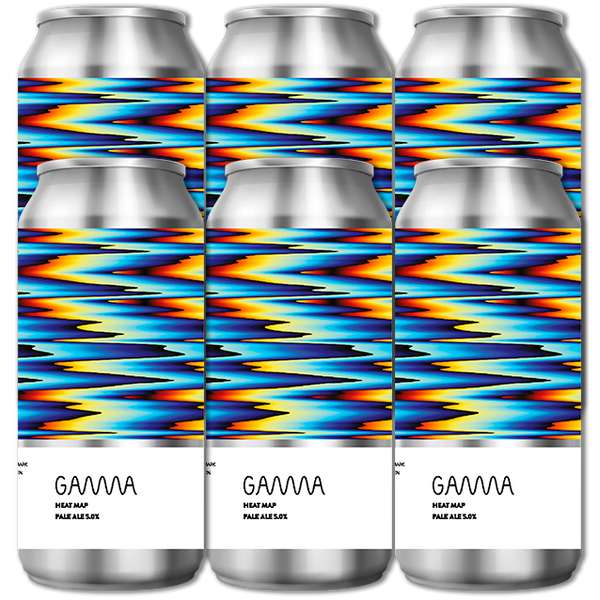 Gamma - Heat Map - Pale Ale (6-Pack)