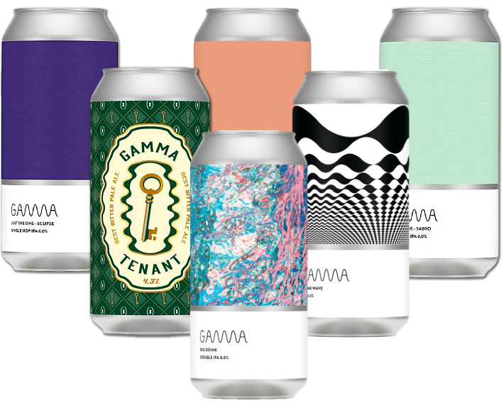 Gamma Smagekasse (6 stk.)(Gns. 38 Kr. Pr. Øl)