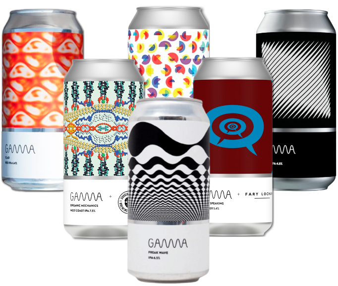 Gamma Smagekasse (6 stk.)(Gns. 37,5 Kr. Pr. Øl)