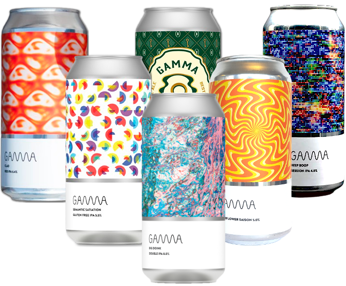 Gamma Smagekasse (6 stk.)(Gns. 37,5 Kr. Pr. Øl)