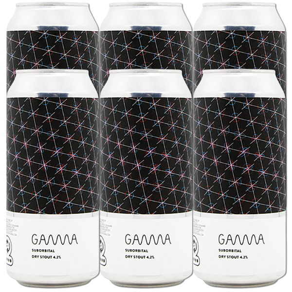Gamma - Suborbital - Irish Dry Stout (6-Pack)