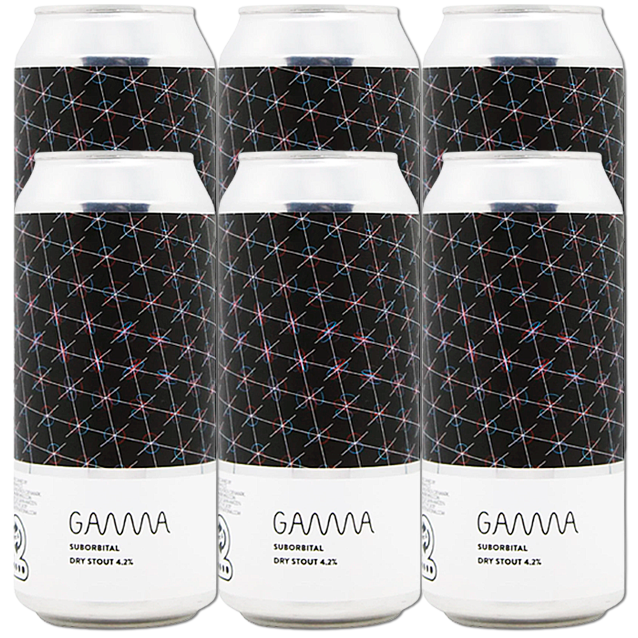 Gamma - Suborbital - Irish Dry Stout (6-Pack)