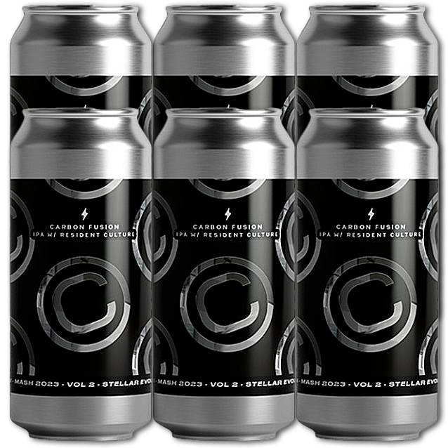 Garage Beer X Resident Culture - Carbon Fusion - New England IPA (6-Pack)