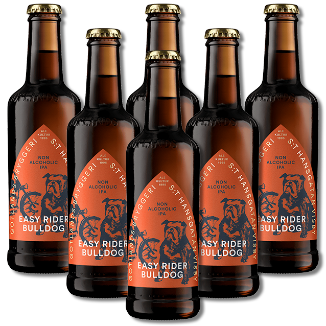 Gotlands Bryggeri - Easy Rider Bulldog - Alkoholfri IPA (6-Pack)
