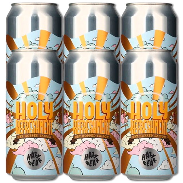 Hazy Bear - Holy Refreshment - Saison (6-Pack)