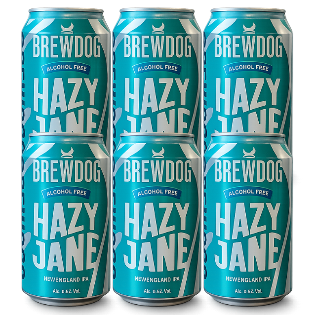 Brewdog - Hazy Jane - 0,5% Alkoholfri New England