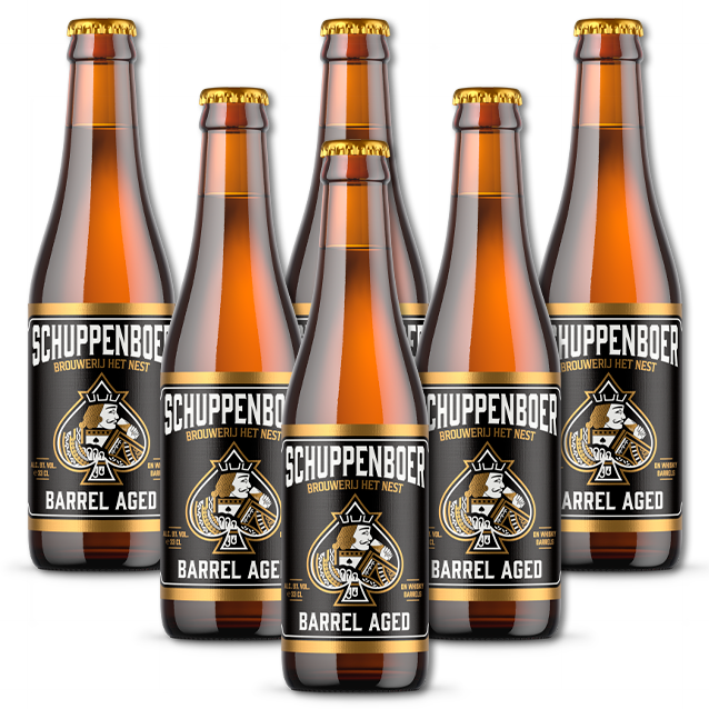 Het Nest - SchuppenBoer Tripel BA - 9% BA Belgian Tripel